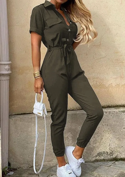 Naisten Jumpsuit Tyylikäs Korkealaatuinen Materiaali