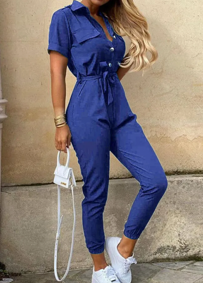 Naisten Jumpsuit Tyylikäs Korkealaatuinen Materiaali