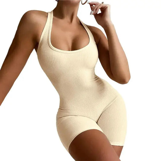 Naisten Jumpsuit U-mallinen Polyesteri