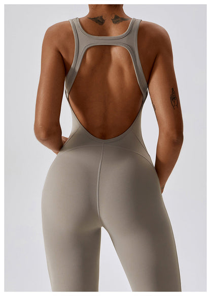 Naisten Jumpsuit V-halkio Muotoiltu Nylon