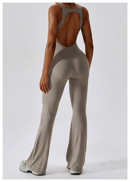 Naisten Jumpsuit V-halkio Muotoiltu Nylon