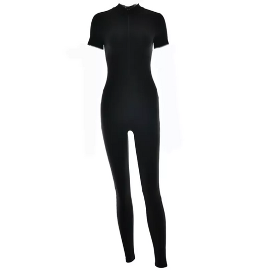 Naisten Lyhythihainen Fitness Playsuit