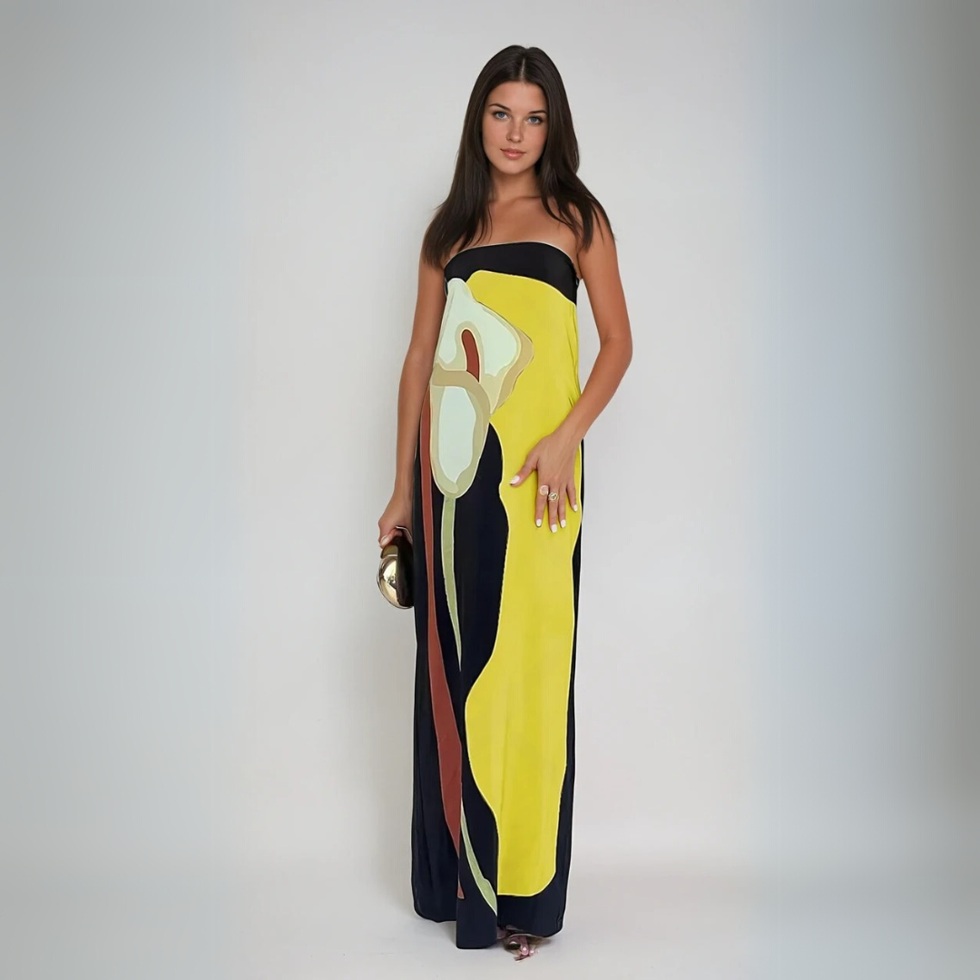 Naisten Maximekko Ilmaiseva Painatus