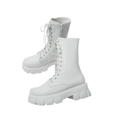 Naisten Mid Calf saappaat