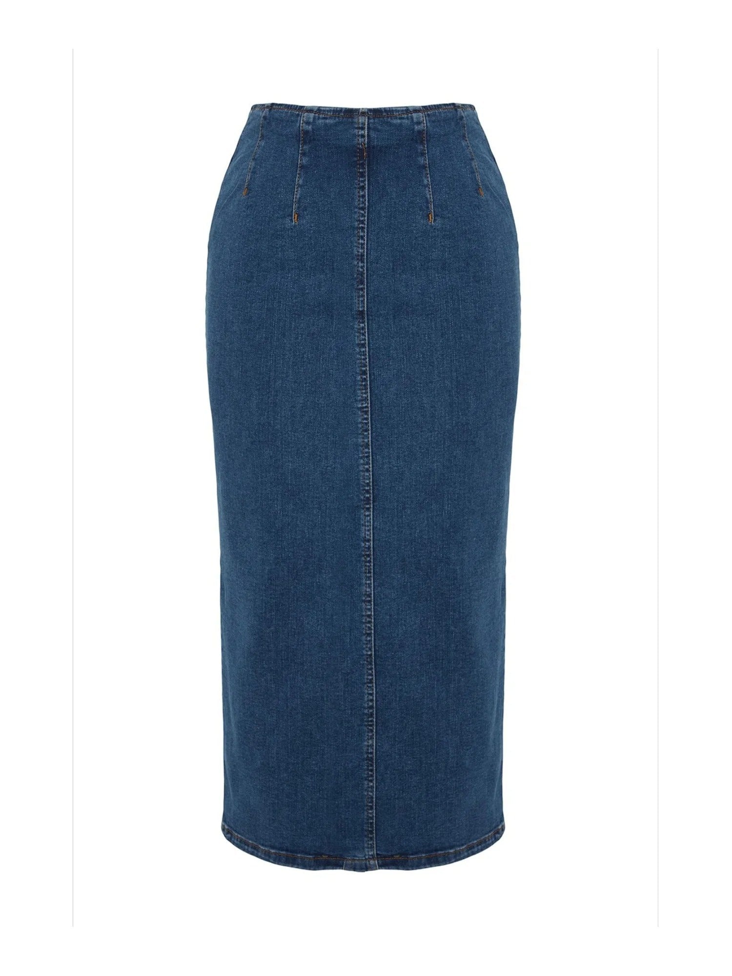 Naisten Midi lyijykynä Denim hame