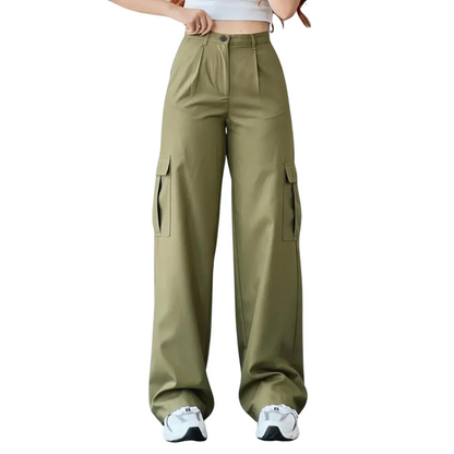 Naisten Multi Pocket Cargo -housut