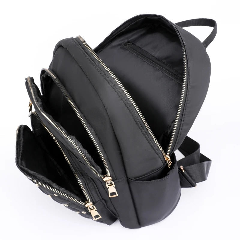 Naisten Nylon Travel & School Backpack reppu