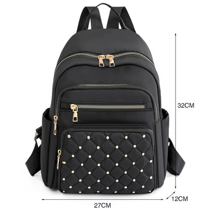 Naisten Nylon Travel & School Backpack reppu