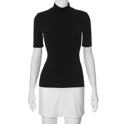 Naisten Patchwork Bodycon-mekko