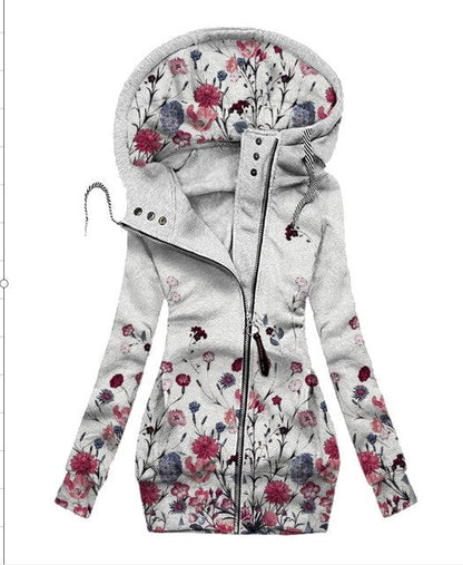 Naisten Perhonen Art Vest Sweatshirt