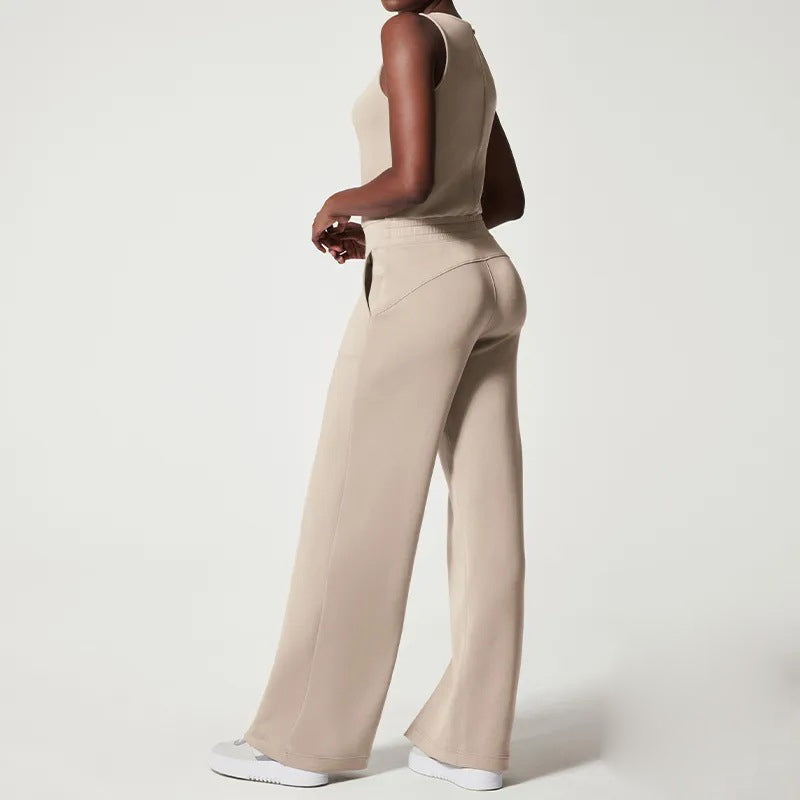 Naisten Rento Jumpsuit Vyötärönauha Polyesteri