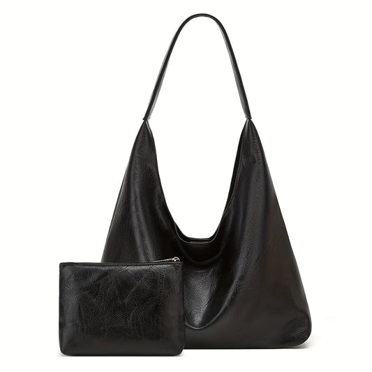 Naisten Retro suuri Tote olkalaukku
