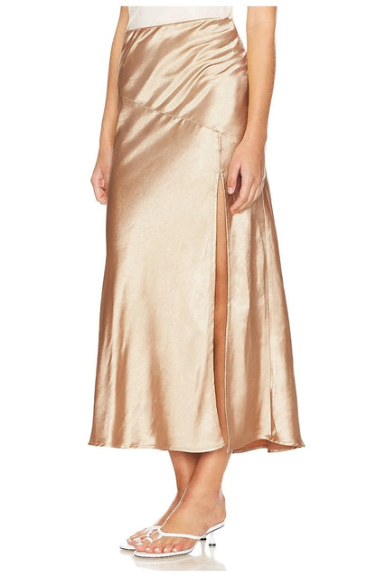 Naisten Satiini Bodycon hame