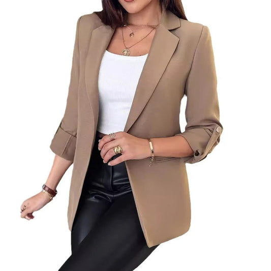 Naisten Slim Cardigan Blazer