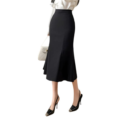 Naisten Slim Fit merenneito hame