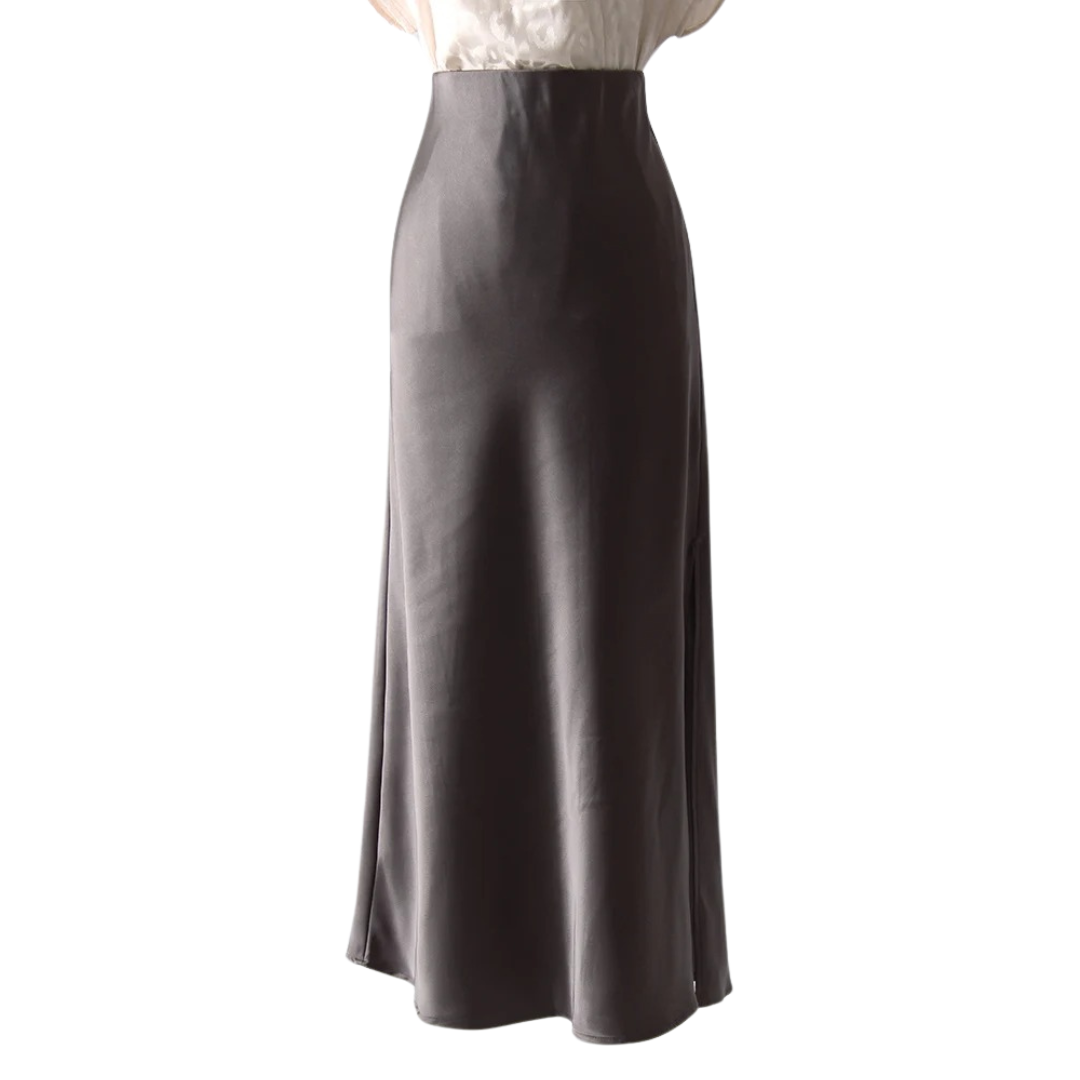 Naisten Split Satin hame