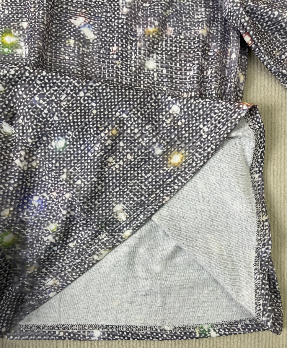 Naisten V-kaula-aukko Glitter Yläosa Polyesteri Spandex Pitkillä Hihoilla