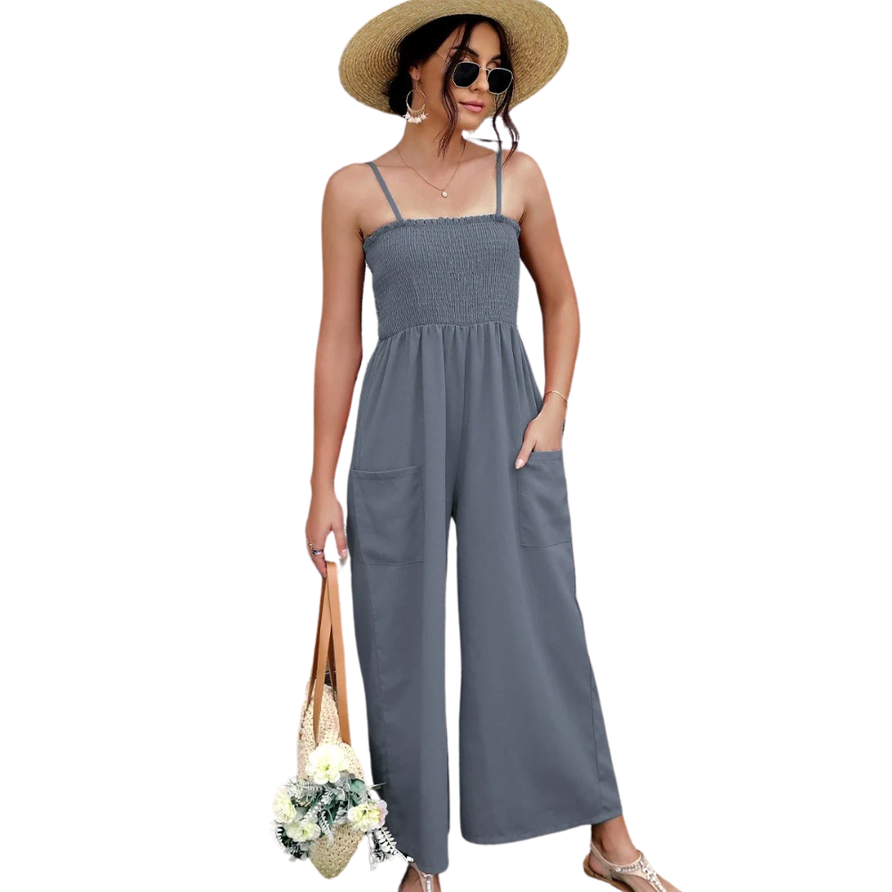 Naisten Vintage Spagettihihna Romper