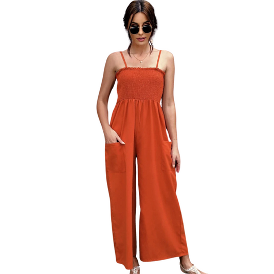 Naisten Vintage Spagettihihna Romper