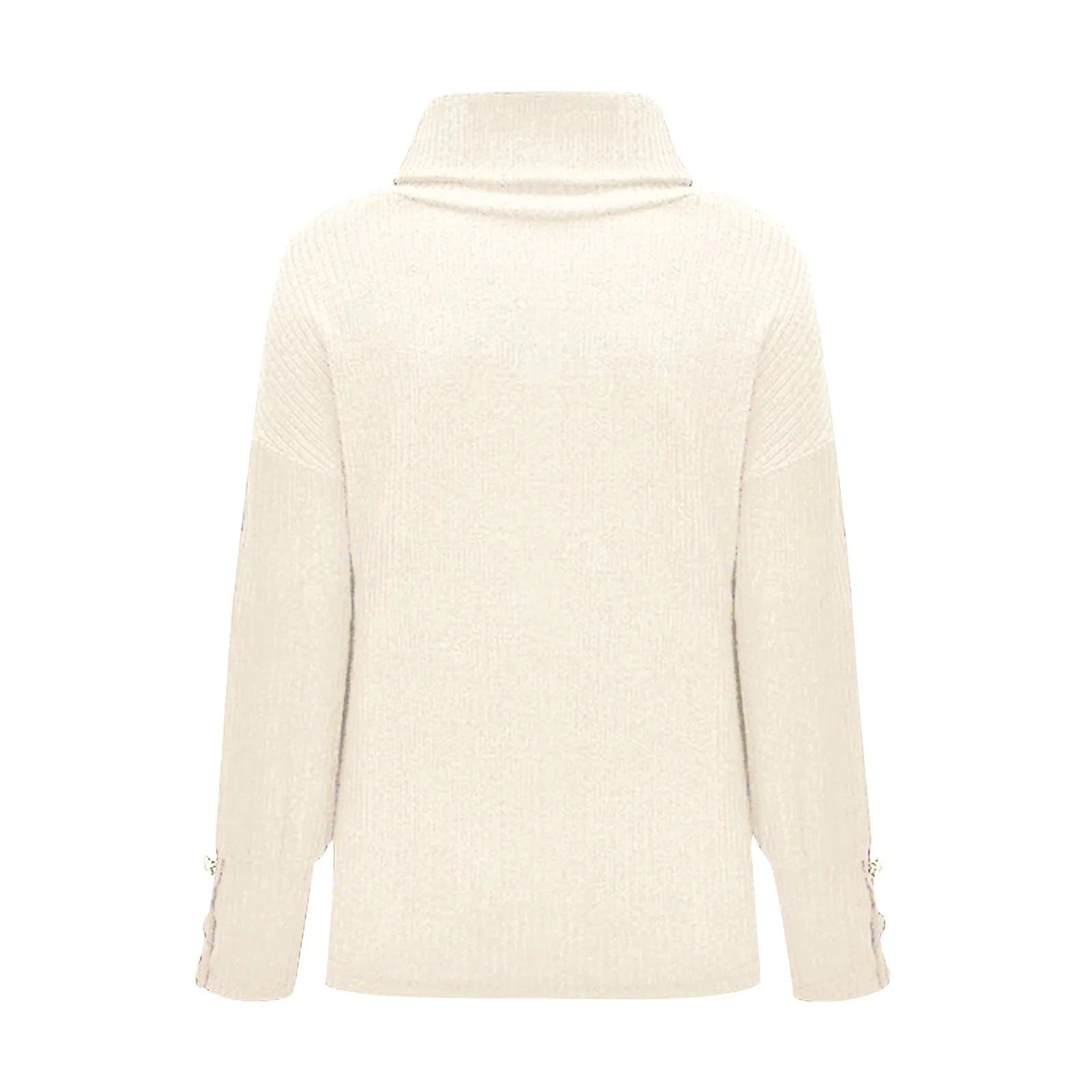 Naisten Vintage-turtleneck Villapaita
