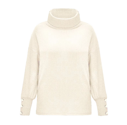 Naisten Vintage-turtleneck Villapaita