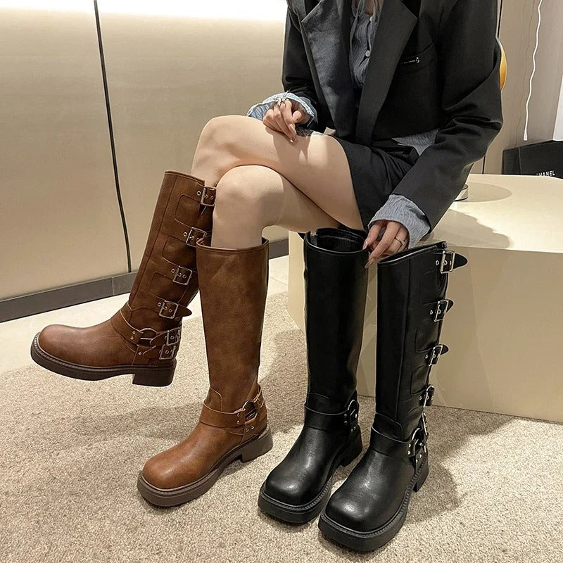 Naisten Western Cowboy Saappaat