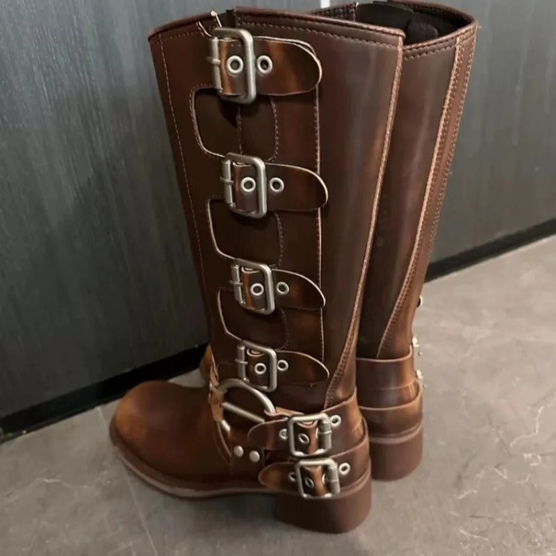 Naisten Western Cowboy Saappaat