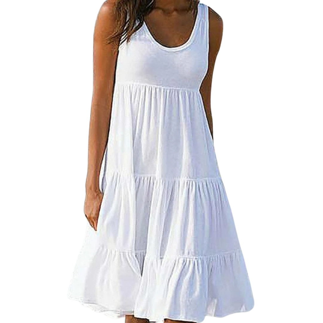 Naisten boho-tyylinen röyhelöinen minihame