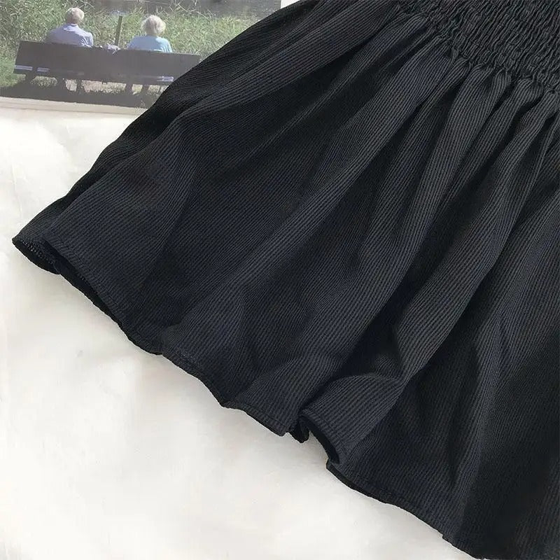 Naisten jousimallinen selkäaukkoinen pliseerattu crop-top