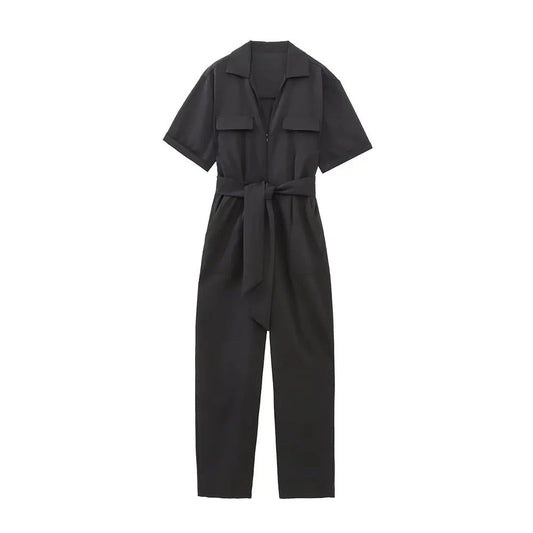 Naisten muoti lyhythihainen Jumpsuit