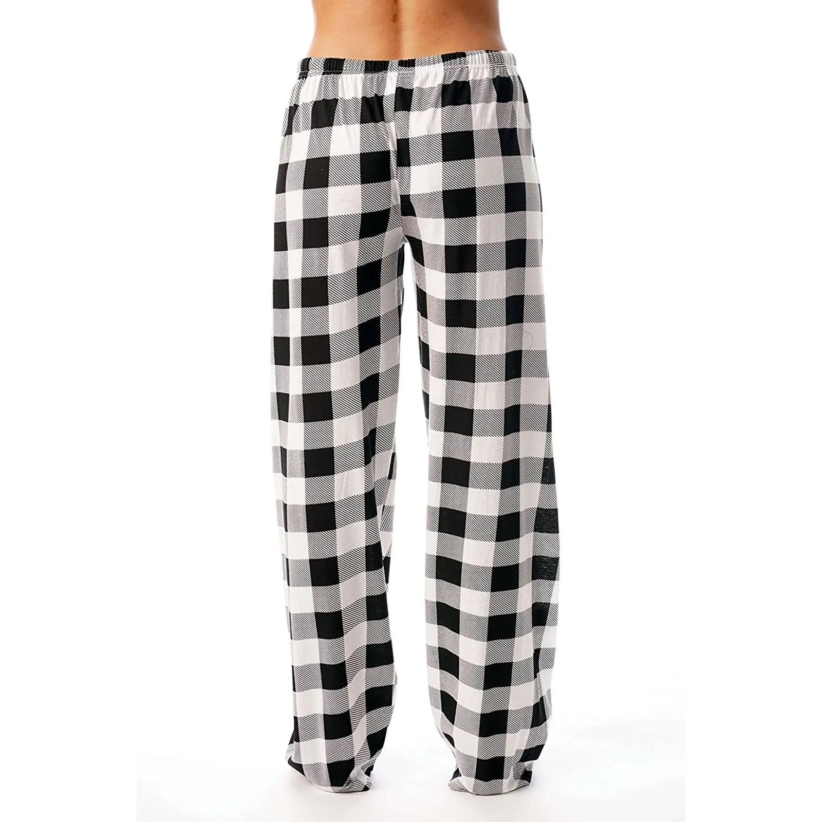 Naisten ruudullinen painettu pyjama