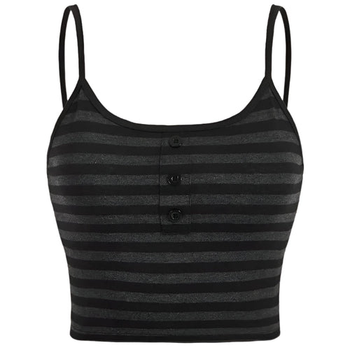 Naisten spagettihihainen crop top