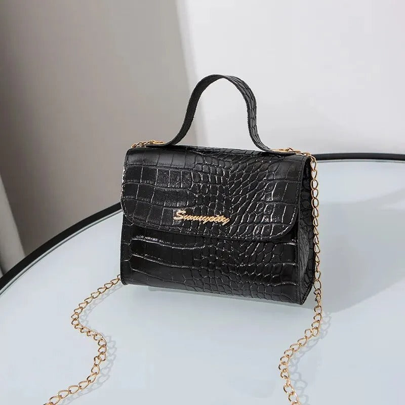 Naisten tyylikäs ketju Crossbody laukku