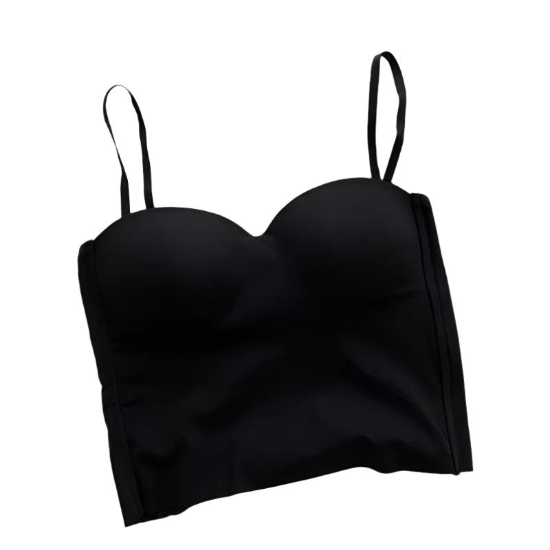 Naisten yksivärinen rajattu camisole