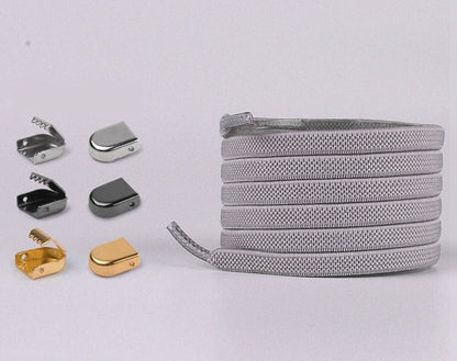 No-Tie Elastinen Solki Kengännauhat