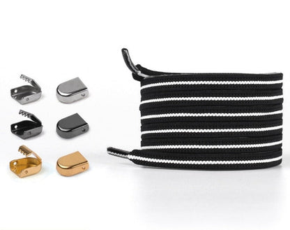 No-Tie Elastinen Solki Kengännauhat