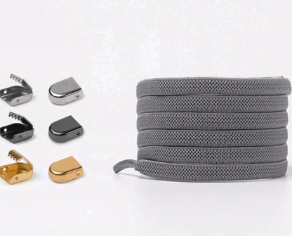 No-Tie Elastinen Solki Kengännauhat