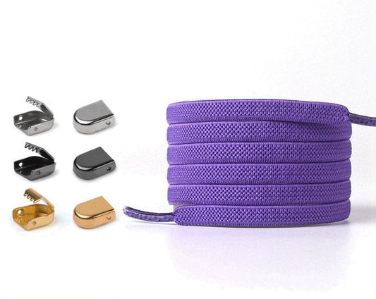 No-Tie Elastinen Solki Kengännauhat