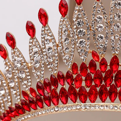 Strassi kristalli tiara