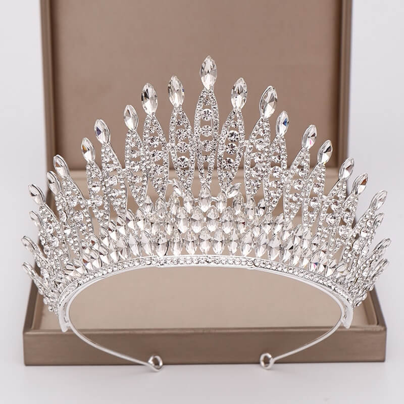 Strassi kristalli tiara