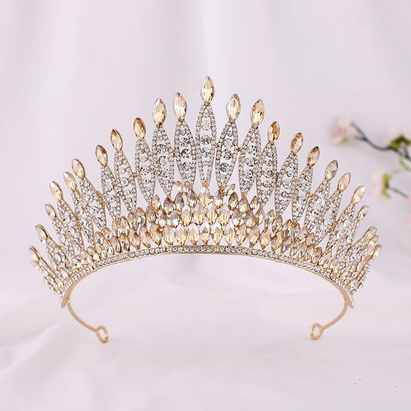 Strassi kristalli tiara