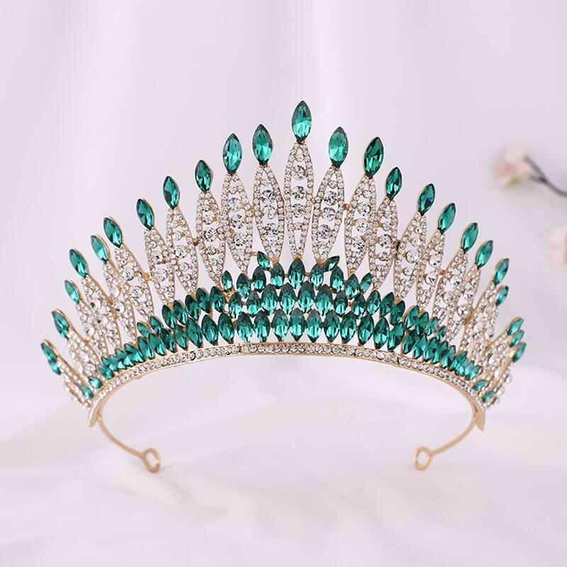 Strassi kristalli tiara