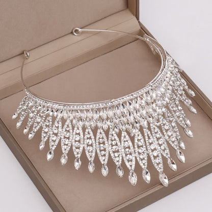 Strassi kristalli tiara
