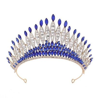 Strassi kristalli tiara