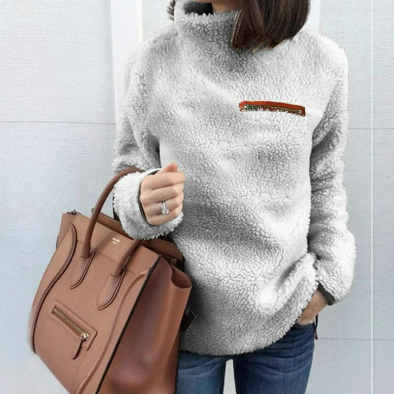 Super pehmeä turtleneck villapaita