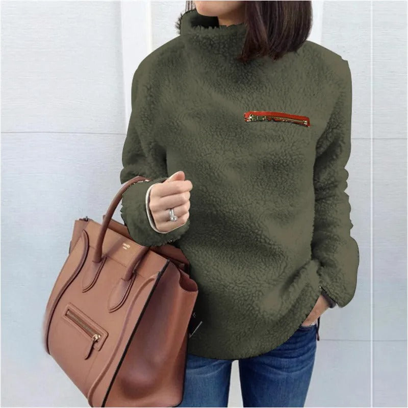 Super pehmeä turtleneck villapaita
