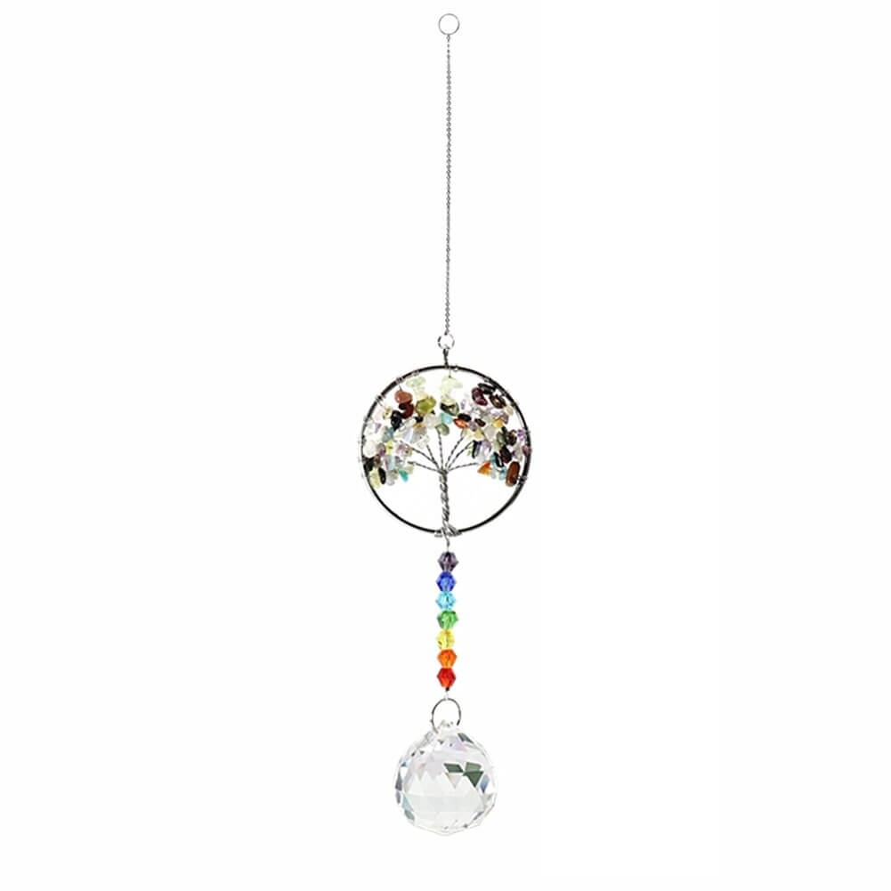 Tree of Life Crystal Suncatcher