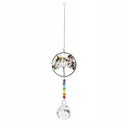 Tree of Life Crystal Suncatcher
