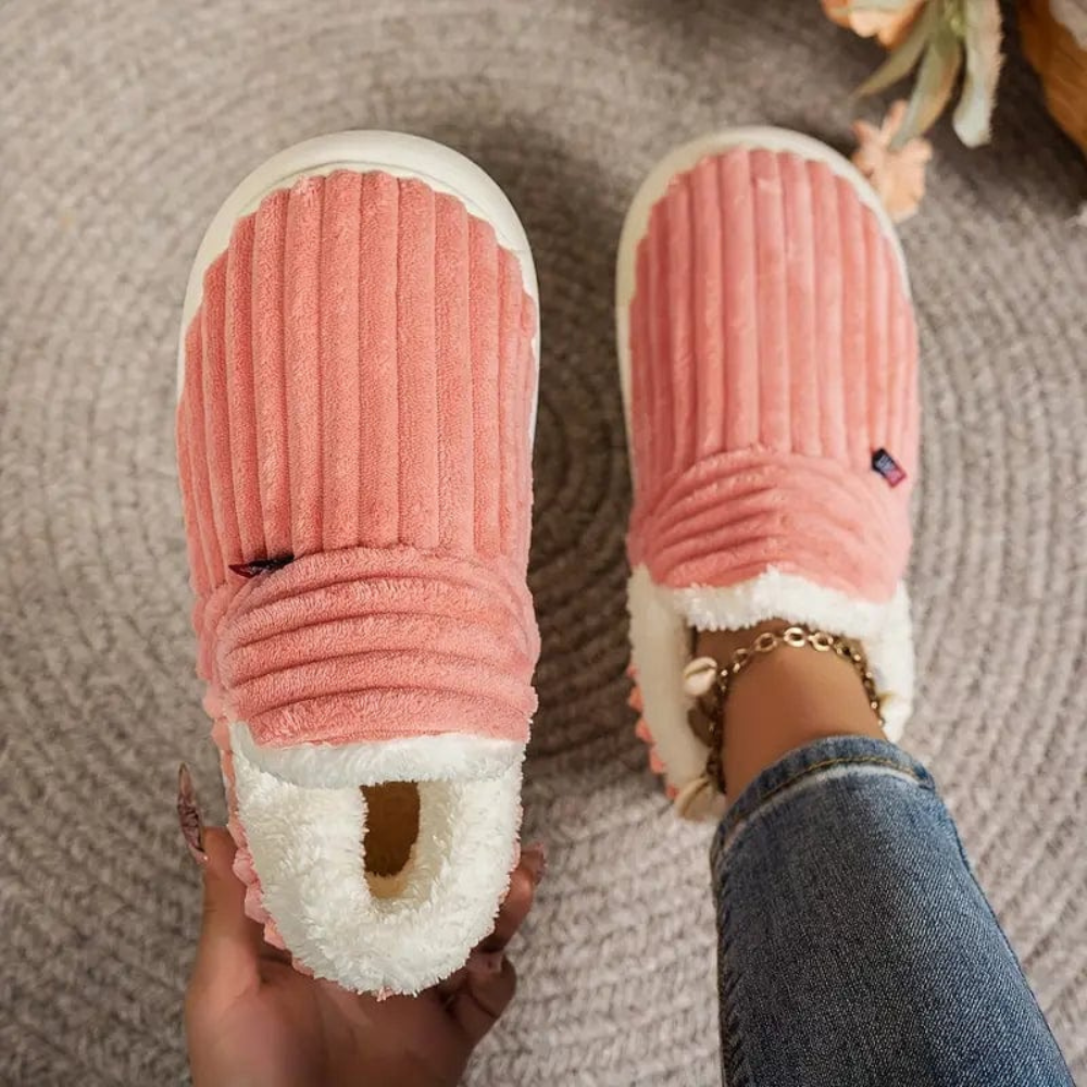 Unisex Tossut Pehmeä Plush Sisä- ja Ulkokäyttöön