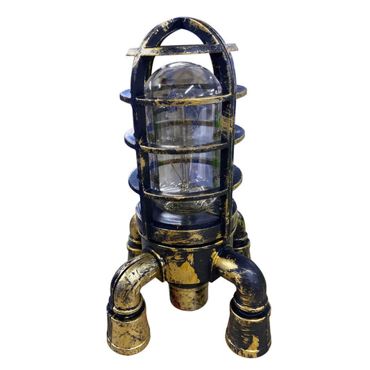 Vintage Steampunk raketti lamppu